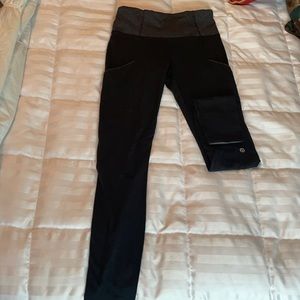 Lululemon Black Pocket Leggings